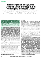 Reemergence of Sylvatic Dengue Virus Serotype 2 in Kedougou Senegal 2020