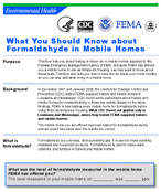 Air Quality What You Should Know about Formaldehyde in Mobile Homes