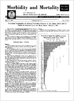 Morbidity and Mortality Weekly Report Vol 4 No 9 March 11 1955