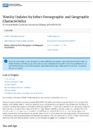 Weekly Updates By Select Demographic And Geographic Characteristics Provisional Death Counts for Coronavirus Disease COVID19 20220223