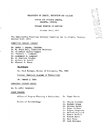 Summary minutes of meeting  Immunization Practices Advisory Committee October 910 1973