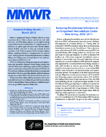MMWR Morbidity and Mortality Weekly Report Vol 61 No 10 March 16 2012