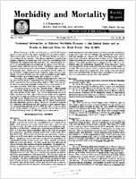 Morbidity and Mortality Weekly Report Vol 3 No 19 May 21 1954