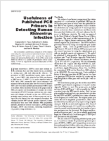 Usefulness of Published PCR Primers in Detecting Human Rhinovirus Infection