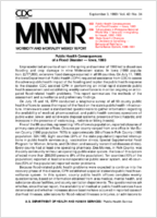 Morbidity and Mortality Weekly Report MMWR September 3 1993  Vol 42  No 34