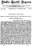 Public health reports  v 13 no 12  March 25 1898