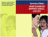 Survivants dEbola Avant Davoir Des Rapports Sexuels Lisez Ceci