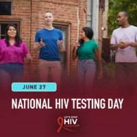 National HIV Testing Day June 27 2022 friends
