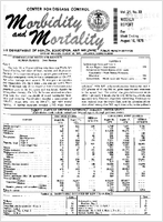 Morbidity and Mortality Weekly Report Vol 24 No 33 week ending August 16 1975