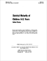 Skeletal Maturity of Children 611 Years United States