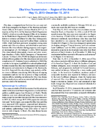 Zika Virus Transmission  Region of the Americas May 15 2015December 15 2016