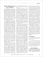 Avian Influenza and US TV News