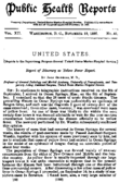 Public health reports  v 12 no 47 November 19 1897