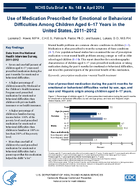 Use of Medication Prescribed for Emotional or Behavioral Difficulties Among Children Aged 617 Years in the United States 20112012