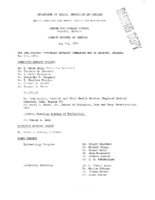 Summary minutes of meeting  Immunization Practices Advisory Committee May 12 1973