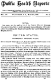 Public health reports  v 15 no 9 March 2 1900