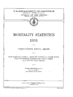 Mortality Statistics 1933