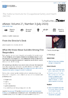 NIOSH eNews Volume 21 Number 3 July 2023