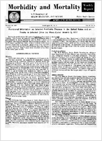 Morbidity and Mortality Weekly Report Vol 6 No 2 January 18 1957