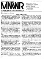 MMWR Morbidity and Mortality Weekly Report May 20 1977  Vol 26  No 20