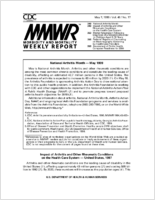 MMWR Morbidity and Mortality Weekly Report Vol 48 No 17 May 7 1999