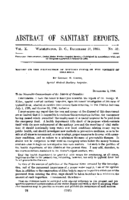 Weekly Reports for December 27 1895