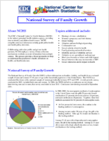 National Survey of Family Growth October 2012