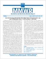 MMWR Morbidity and Mortality Weekly Report Vol 54 No 25 July 1 2005