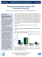 Strategies Used by Adults to Reduce Their Prescription Drug Costs