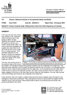 Farmer Crushed Under Falling Dump Trailer Box While Repairing Lift Cylinder revised 20080717