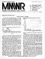 MMWR Morbidity and Mortality Weekly Report May 21 1976  Vol 25  No 19