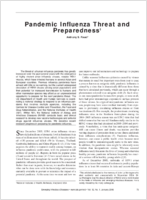 Pandemic Influenza Threat and Preparedness1