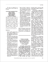 Tuberculosis Screening before AntiHepatitis C Virus Therapy in Prisons