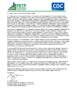 Programa De Formacin En Epidemiologa De Campo FETP  Frontline 30 Usando El Enfoque De Una Sola Salud