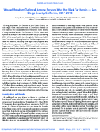Wound Botulism Outbreak Among Persons Who Use Black Tar Heroin  San Diego County California 20172018