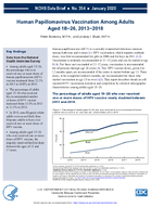 Human Papillomavirus Vaccination Among Adults Aged 1826 20132018