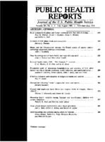 Public Health Rep  v 104 no 4  table of contents