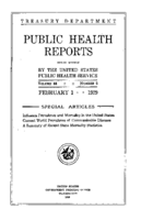 Public Health Reports  v 44 no 5  cover
