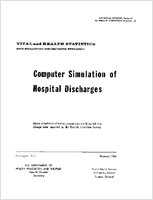 Computer Simulation of Hospital Discharges