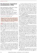 Mycobacterium mageritense Lymphadenitis in Child