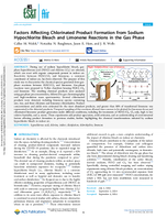 Factors Affecting Chlorinated Product Formation from Sodium Hypochlorite Bleach and Limonene Reactions in the Gas Phase