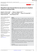 Disparities in Job Characteristics by Race and Sex in a Southern Aluminum Smelting Facility