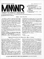 MMWR Morbidity and Mortality Weekly Report June 2 1978  Vol 27  No 22