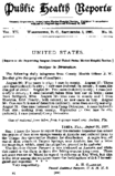 Public health reports  v 12 no 36 September 3 1897
