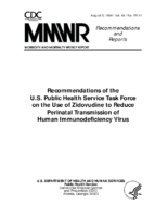 Morbidity and Mortality Weekly Report Recommendations and Reports August 5 1994  Vol 43  No RR11