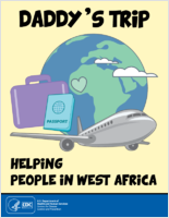 Daddys Trip Helping People in West Africa  coloring and activity book