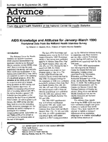 AIDS Knowledge and Attitudes for JanuaryMarch 1990 Provisional Data From the National Health Interview Survey