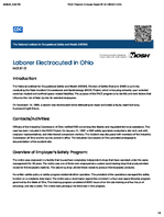 Laborer Electrocuted in Ohio FACE 8722 FACE 8722