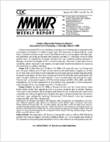 MMWR Morbidity and Mortality Weekly Report Vol 48 No 32 August 20 1999