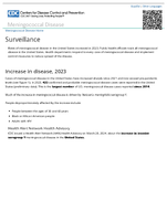 Meningococcal Disease Surveillance
